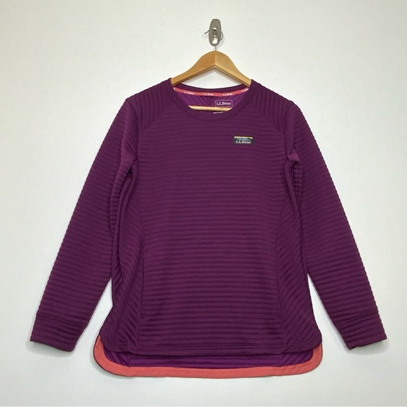 L.L. Bean Sweaters - L.L. Bean AirLight Knit Crewneck Pullover. Size XS. Purple.